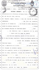 Contrato Social y Acta de Designación